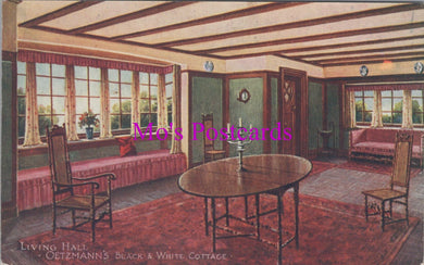 Japan-British Exhibition Postcard - Oetzmann's Black and White Cottage DZ13