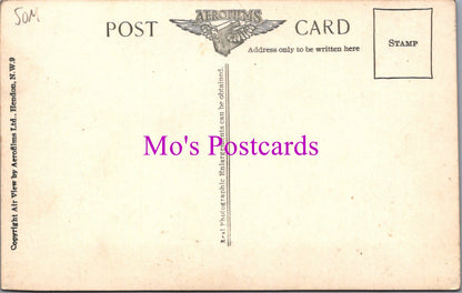 Somerset Postcard - Air View of Porlock Hill  DZ15