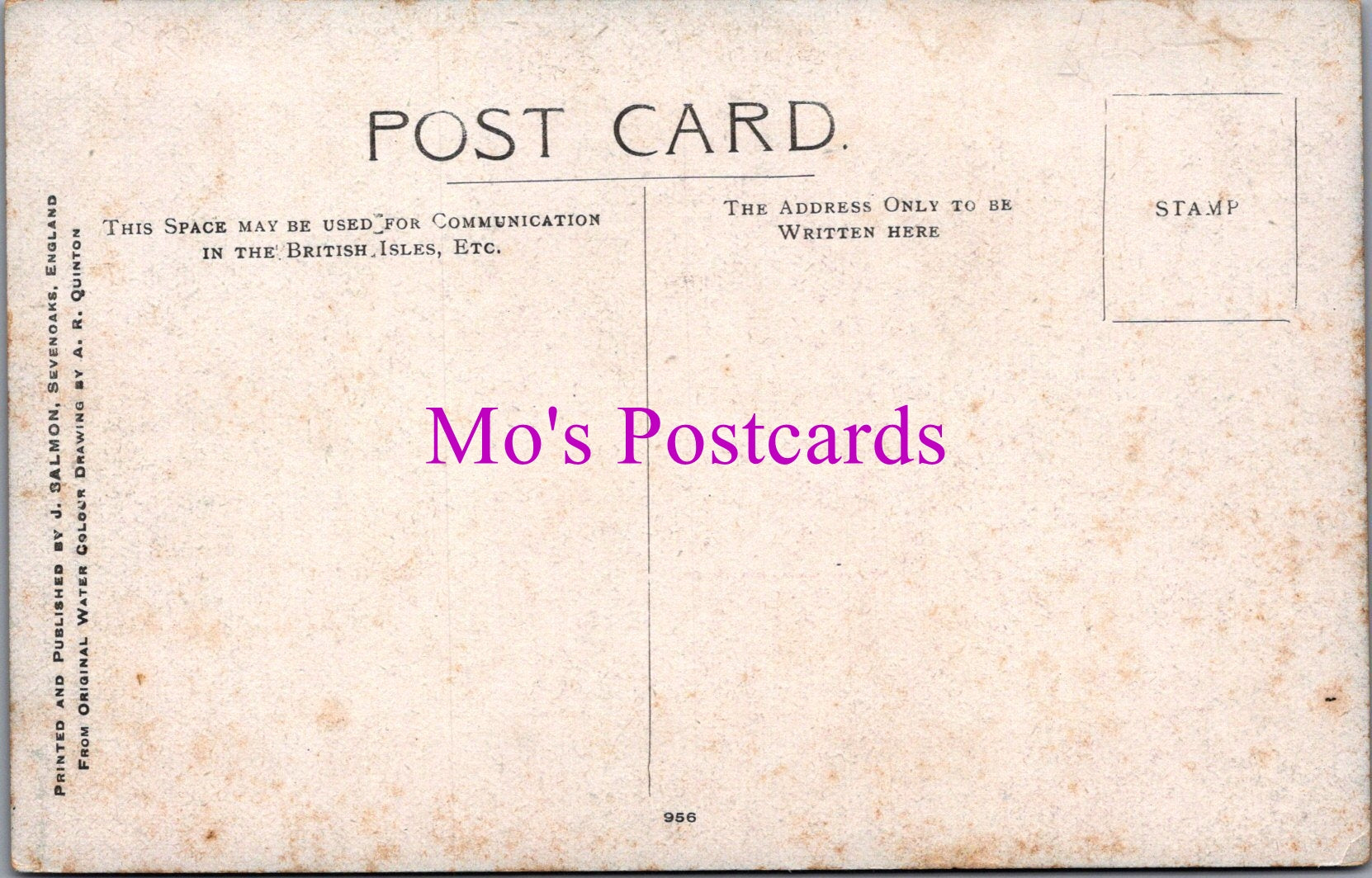 Kent Postcard - Connaught Park, Dover   DZ18