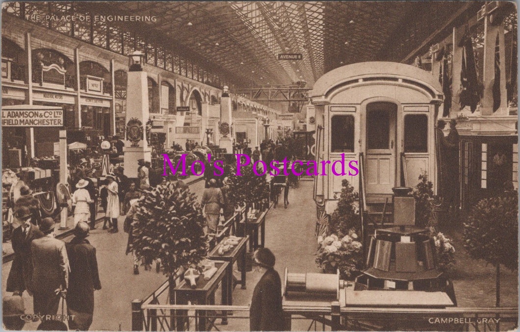 British Empire Exhibition Postcard - The Palace of Engineering    DZ203