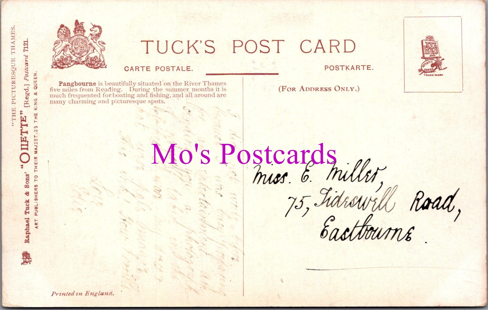 Berkshire Postcard - Pangbourne on Thames  DZ205