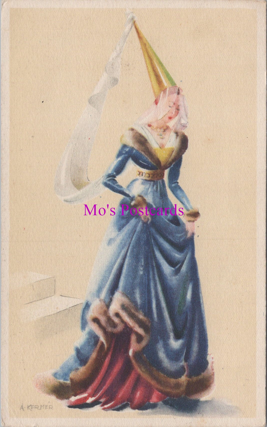 Fashion Postcard - Avros, Traditional Costume, Netherlands  DZ237