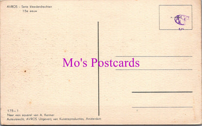 Fashion Postcard - Avros, Traditional Costume, Netherlands  DZ237