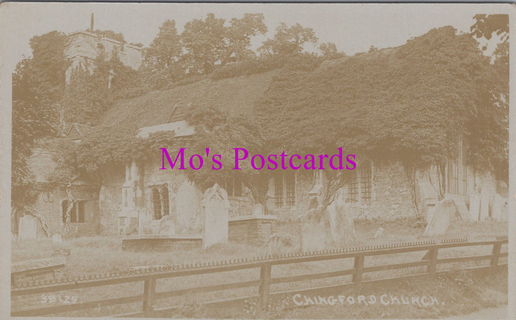 London Postcard - Chingford Church    DZ251