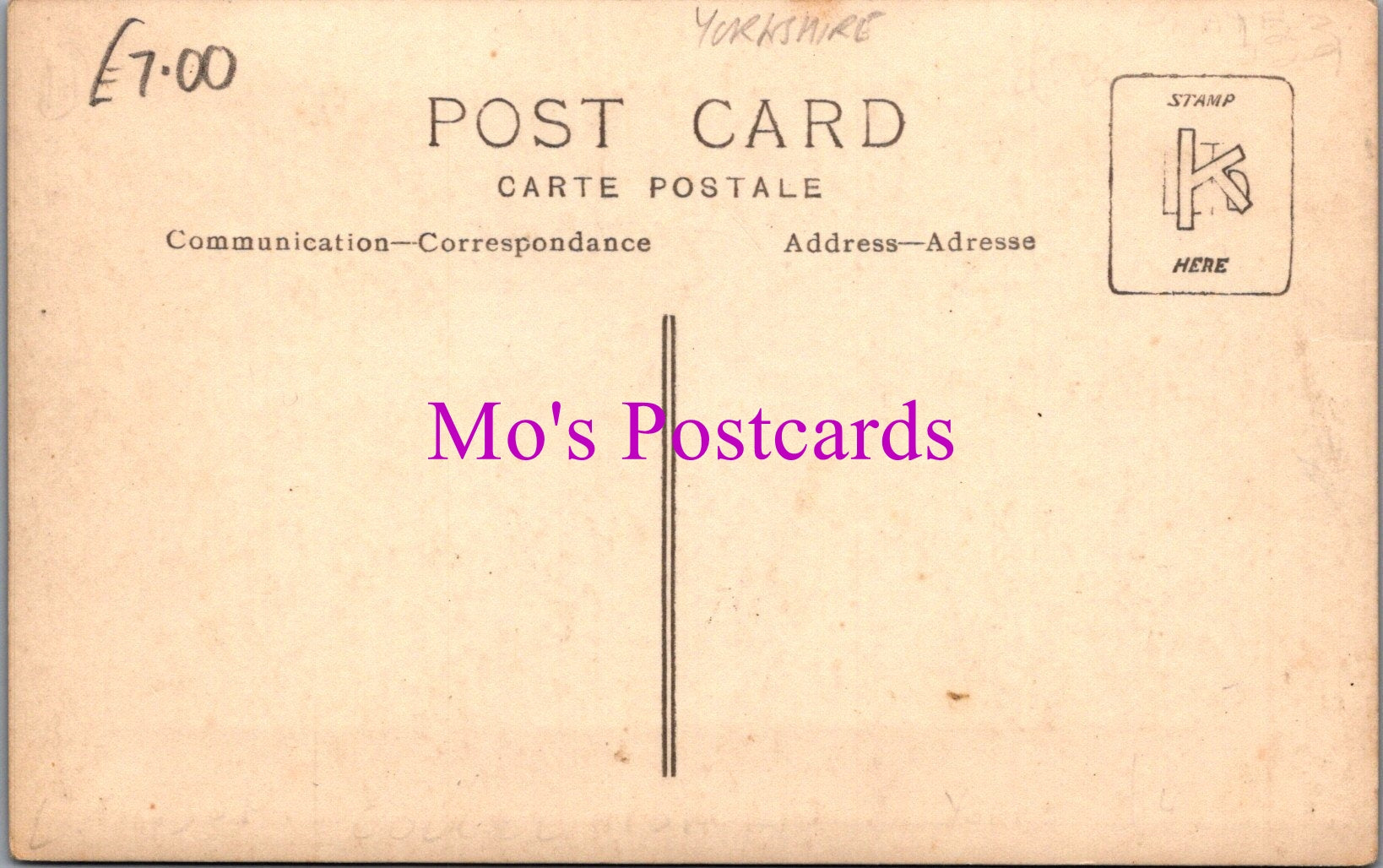 Yorkshire Postcard - Arkendale Showing Stang Road   SW15105