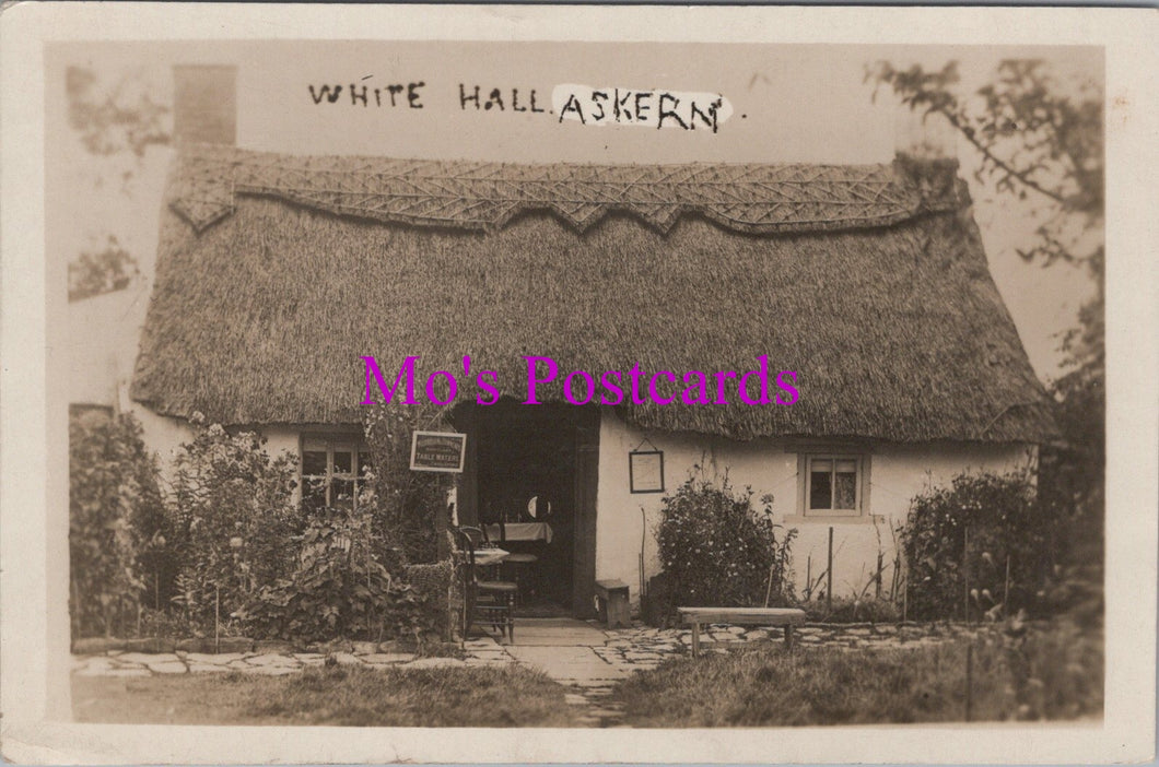 Yorkshire Postcard - White Hall, Askern   SW15111