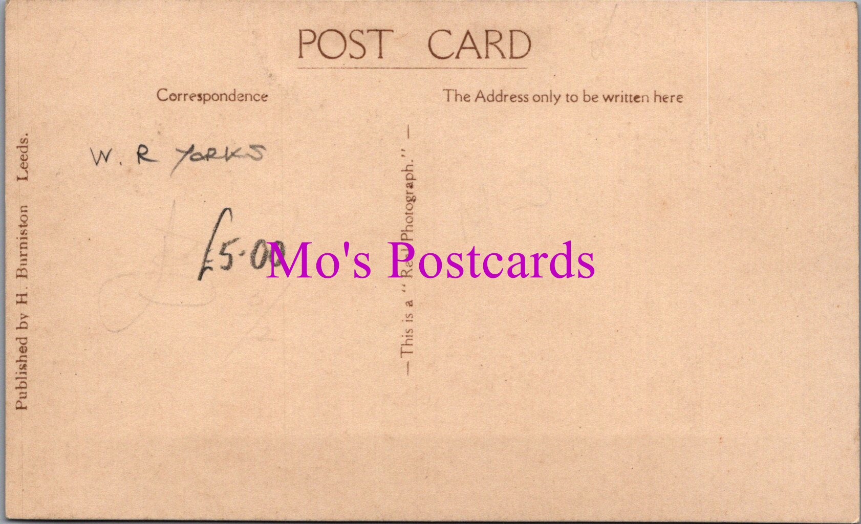 Yorkshire Postcard - Goldesborough Hall  SW15115