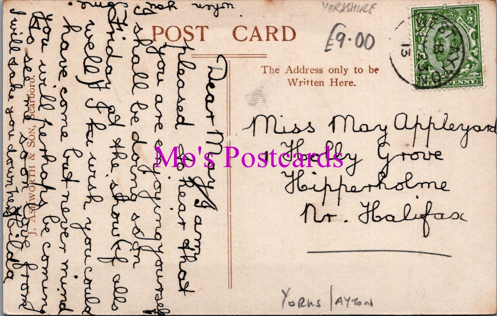 Yorkshire Postcard - The Mill, Ayton  SW15116