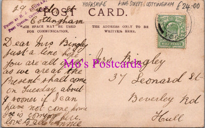 Yorkshire Postcard - King Street, Cottingham   SW15129