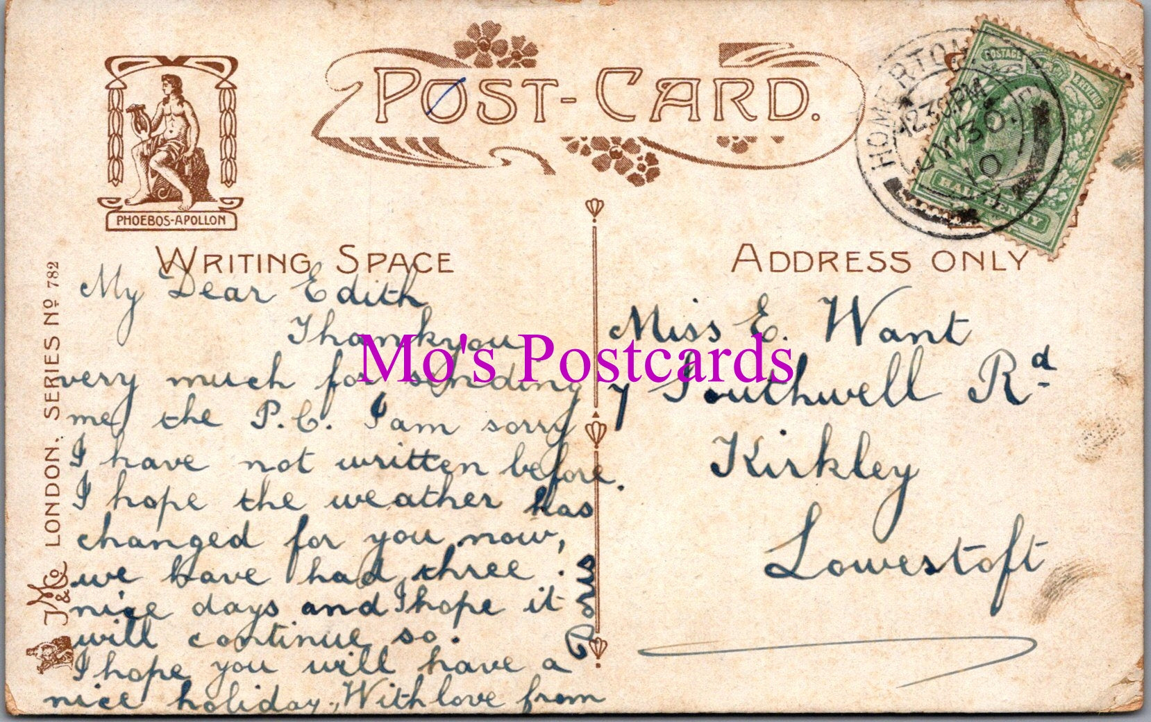 Scotland Postcard - Glasgow, Stewart Fountain and Park Circus SW16296