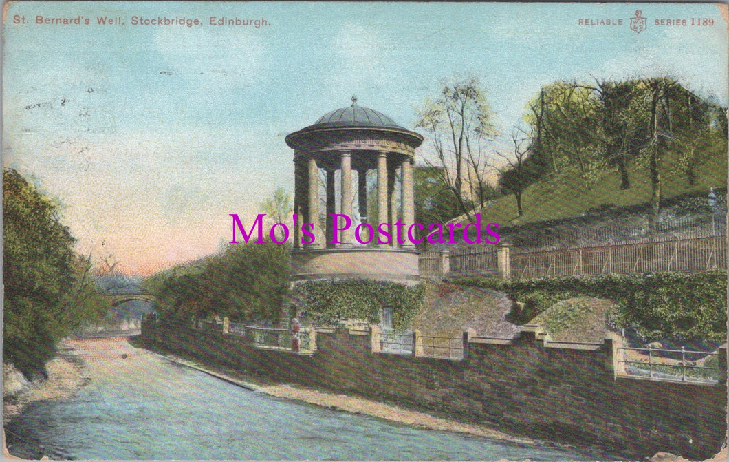 Scotland Postcard - St Bernard's Well, Stockbridge, Edinburgh  SW16302