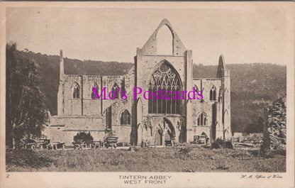 Wales Postcard - Tintern Abbey, Monmouthshire SW16654