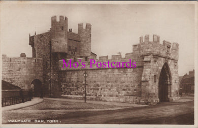 Yorkshire Postcard - York, Walmgate Bar  SW16656