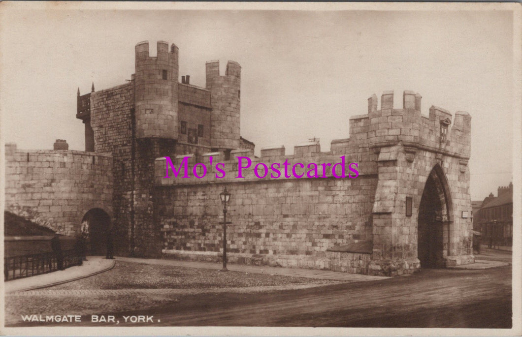 Yorkshire Postcard - York, Walmgate Bar  SW16656