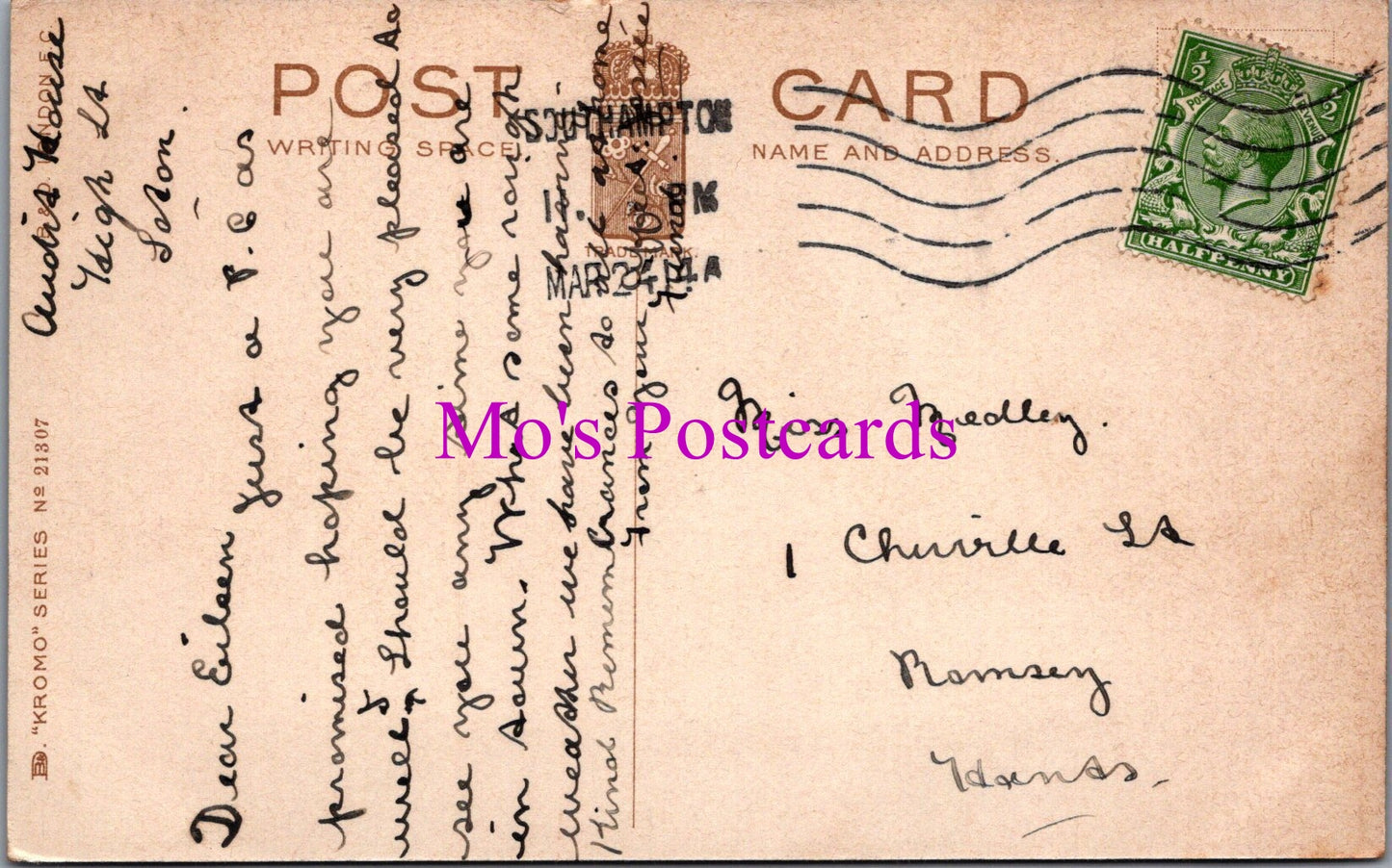 Hertfordshire Postcard - Hitchin Parish Church    SW16661