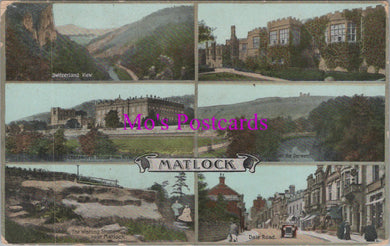 Derbyshire Postcard - Views of Matlock   SW16666