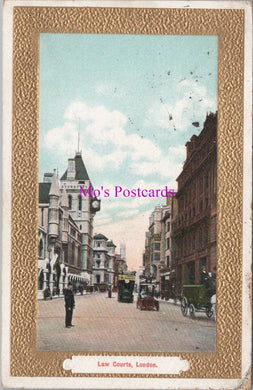 London Postcard - The Law Courts, Westminster SW16687