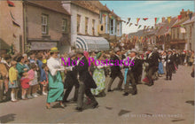 Load image into Gallery viewer, Cornwall Postcard - The Helston Furry Dance    SW16803
