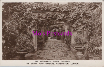 London Postcard - The Derry Roof Gardens, Kensington  SW16237