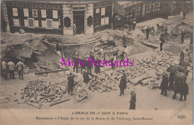 France Postcard - L'Orage Du 15 Juin a Paris  SW14860