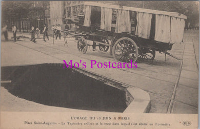 France Postcard - L'Orage Du 15 Juin a Paris  SW14883