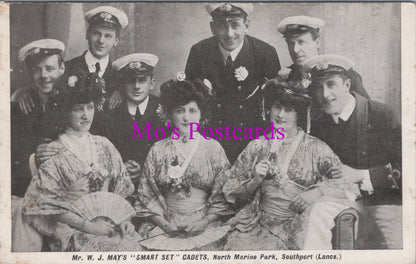 Theatrical Postcard - Mr W.J.May's "Smart Set" Cadets, Southport  SW14913