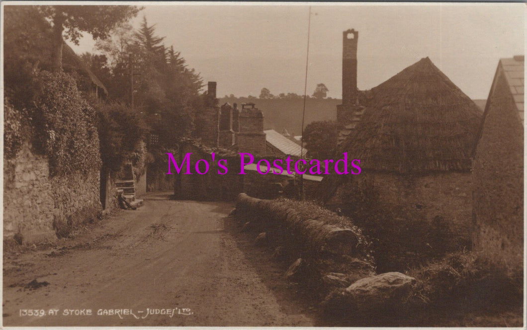 Devon Postcard - At Stoke Gabriel   SW14919