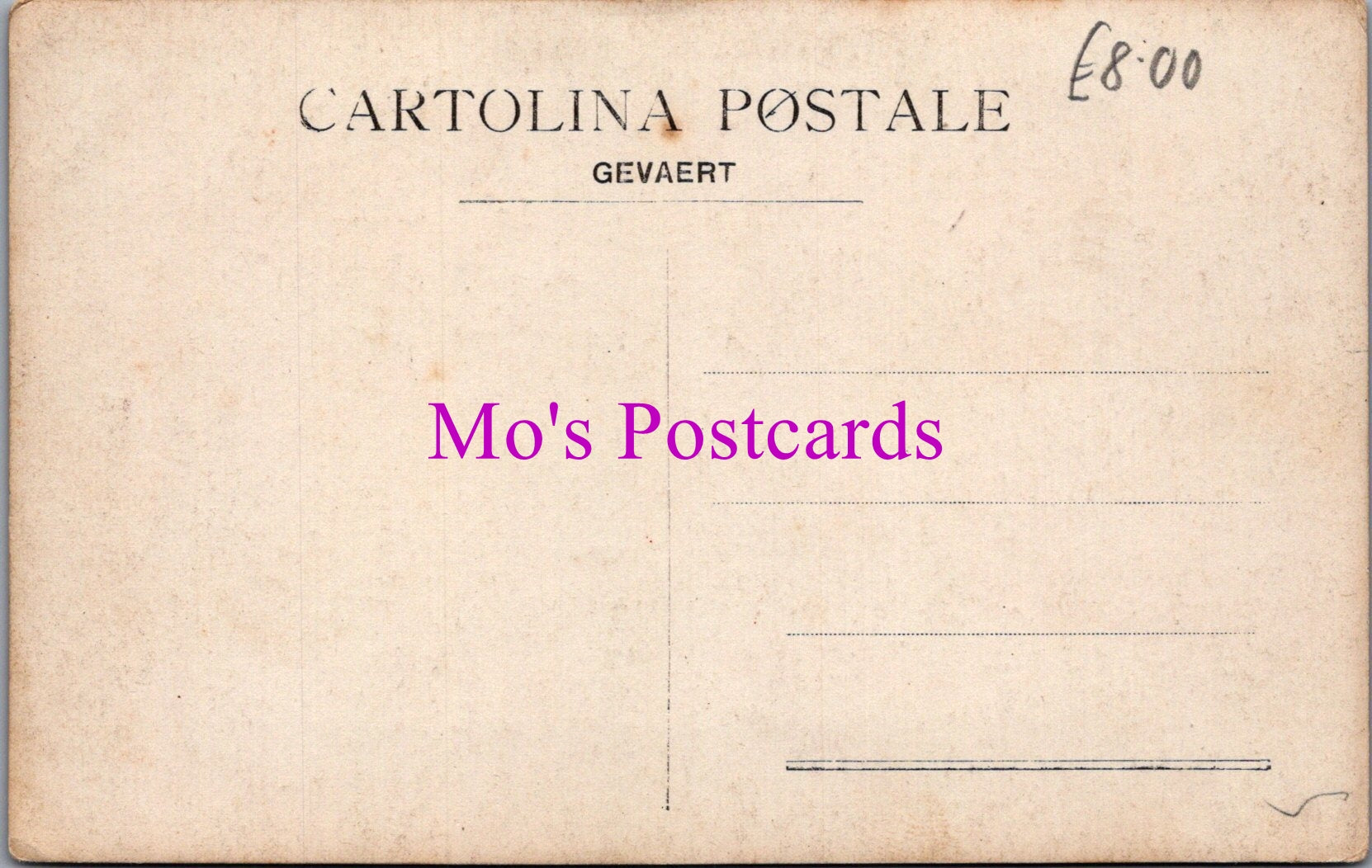 Italy Postcard - Workshop Officina. Unknown Location  SW14942
