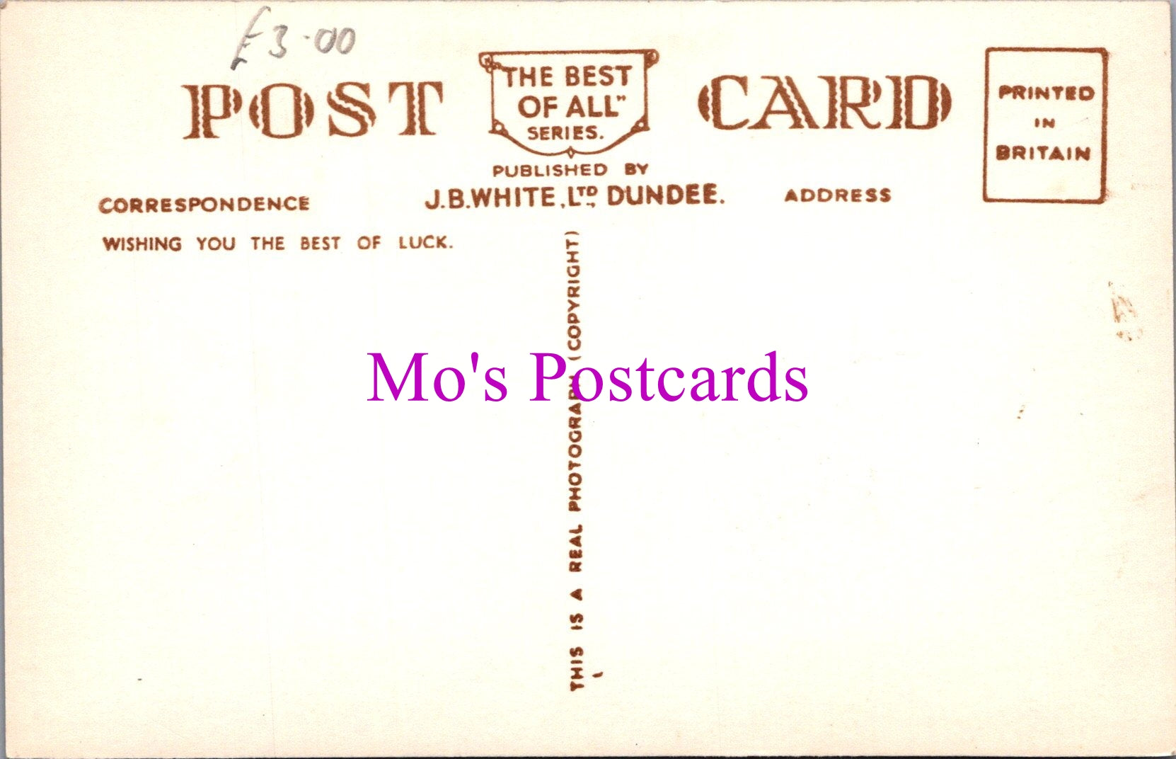 Scotland Postcard - Kingshouse Hotel, Balquhidder  SW14981