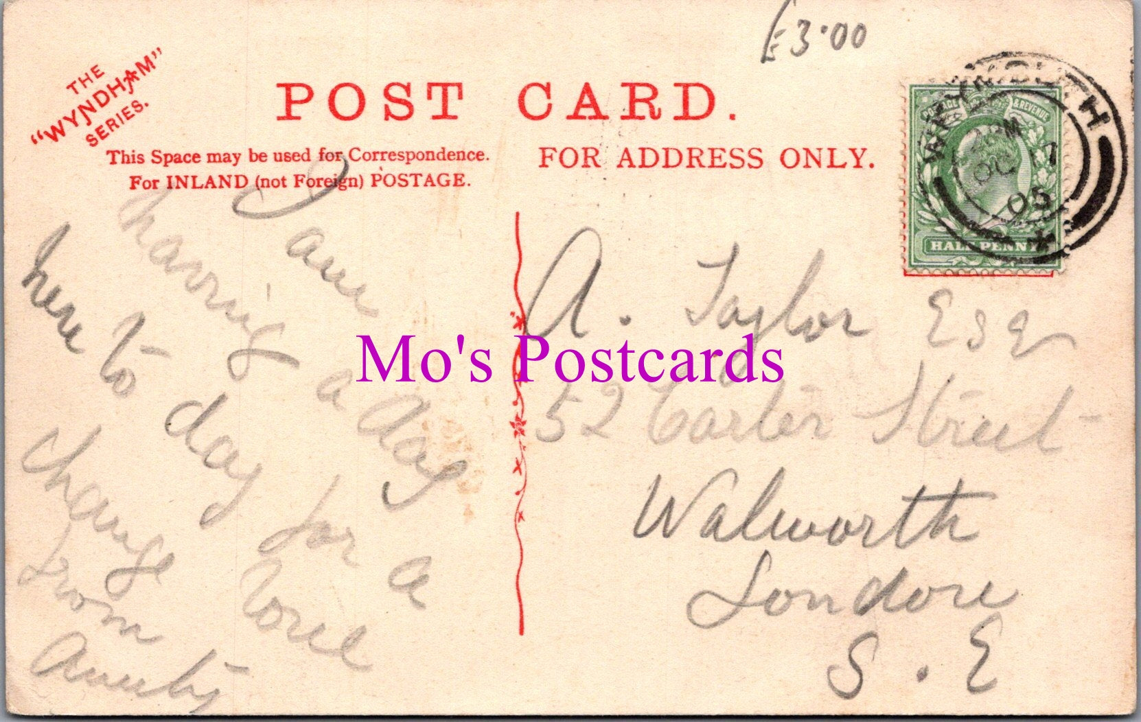 Dorset Postcard - Weymouth, Entrance To Pier and Harbour  SW14984