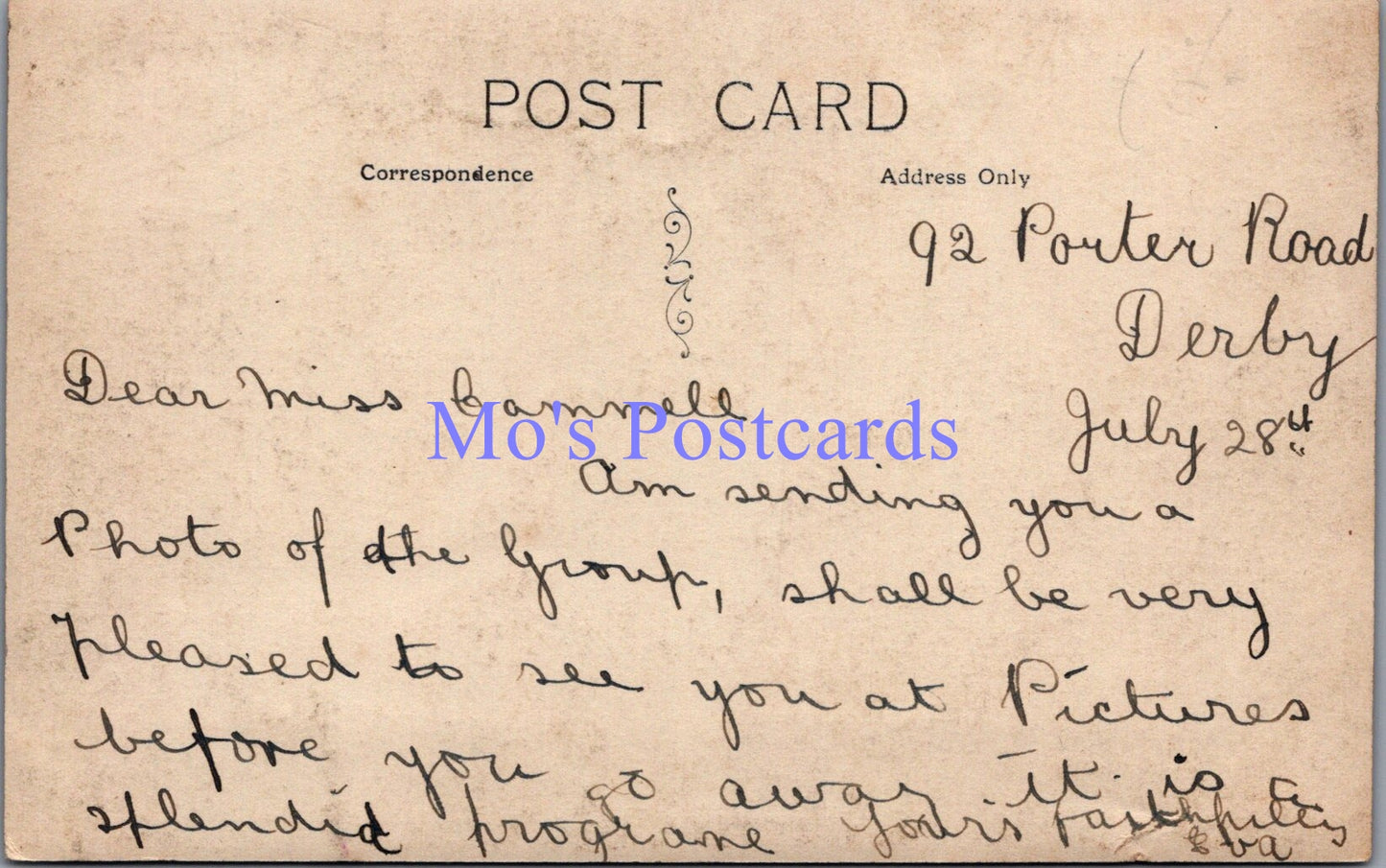 Social History Postcard - Group of Men and Women   DZ63