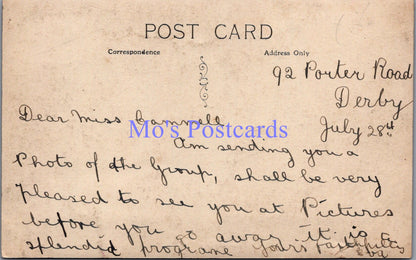 Social History Postcard - Group of Men and Women   DZ63