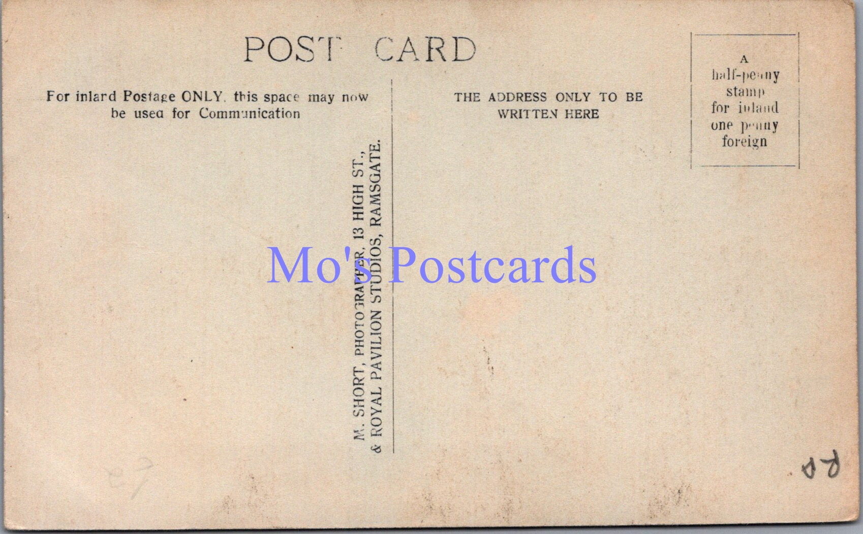 Theatrical Postcard - Entertainer Mr Ballard Brown in Scotland's Glory DZ66