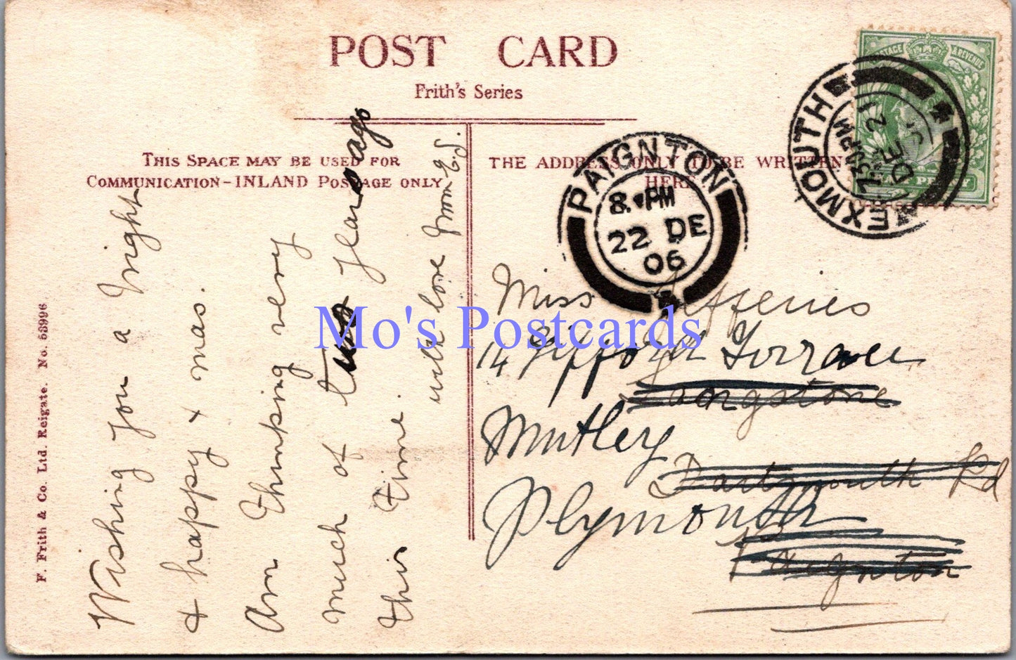 Devon Postcard - Woodbury Village   DZ89