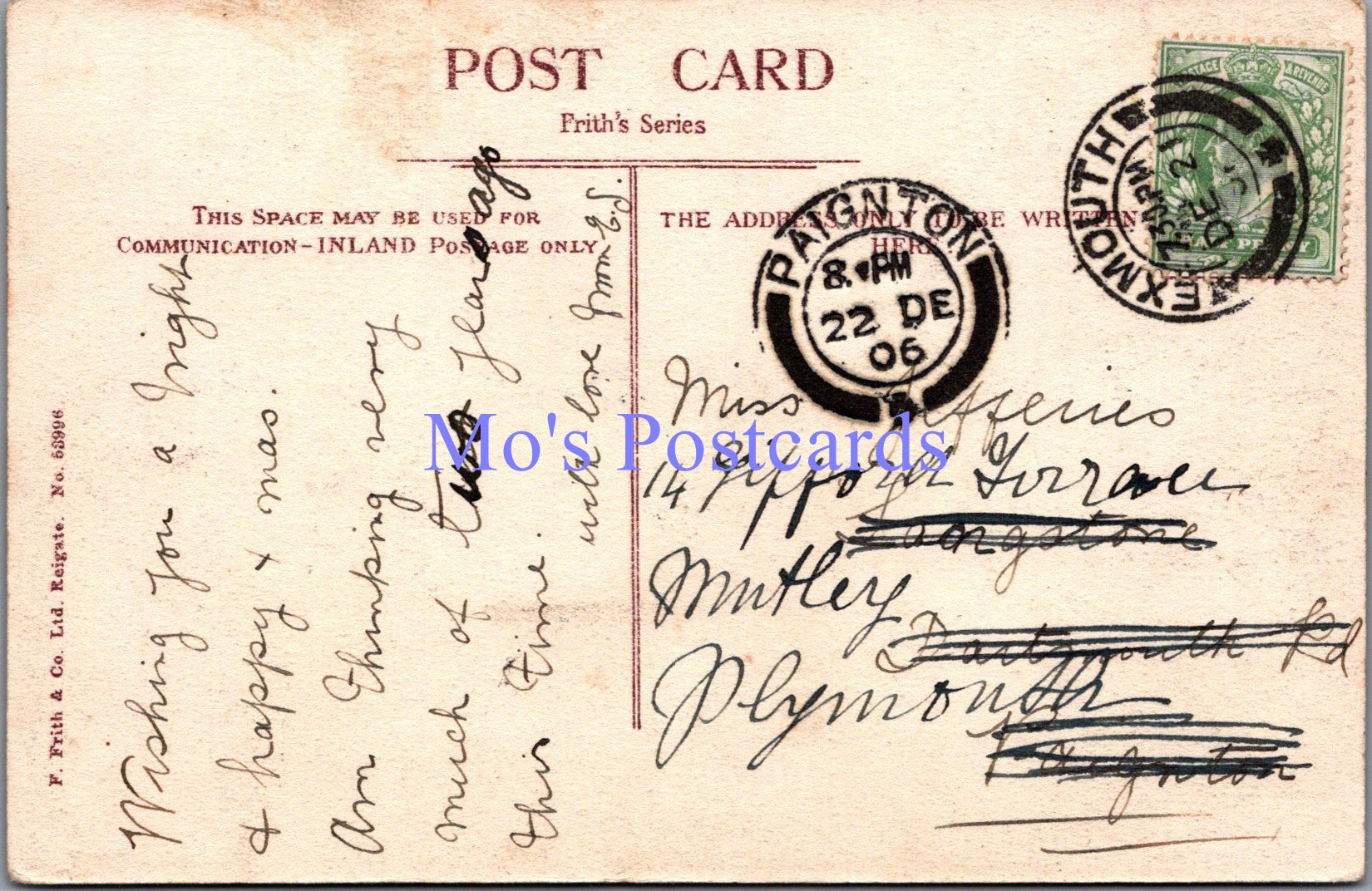 Devon Postcard - Woodbury Village   DZ89