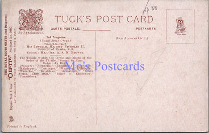 Military Postcard - The Royal Scots Greys 2nd Dragoons  DZ103