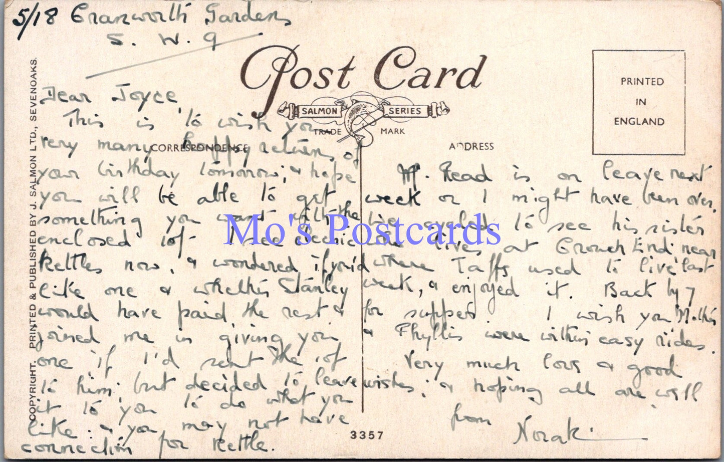 Animals Postcard -Horse. Artist George Rankin  DZ104