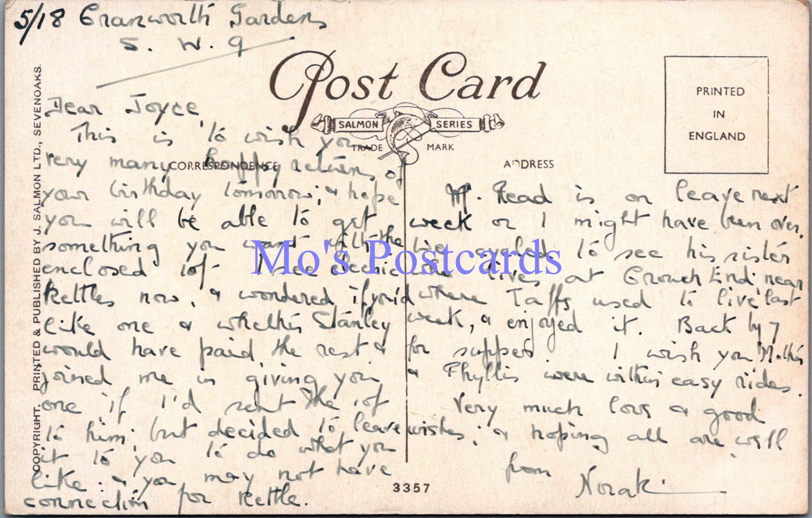 Animals Postcard -Horse. Artist George Rankin  DZ104