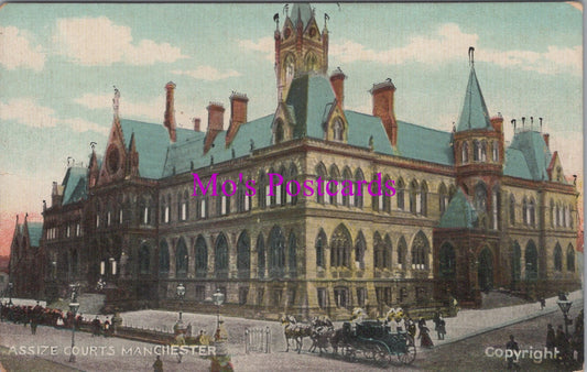 Lancashire Postcard - Assize Courts, Manchester   SW15189