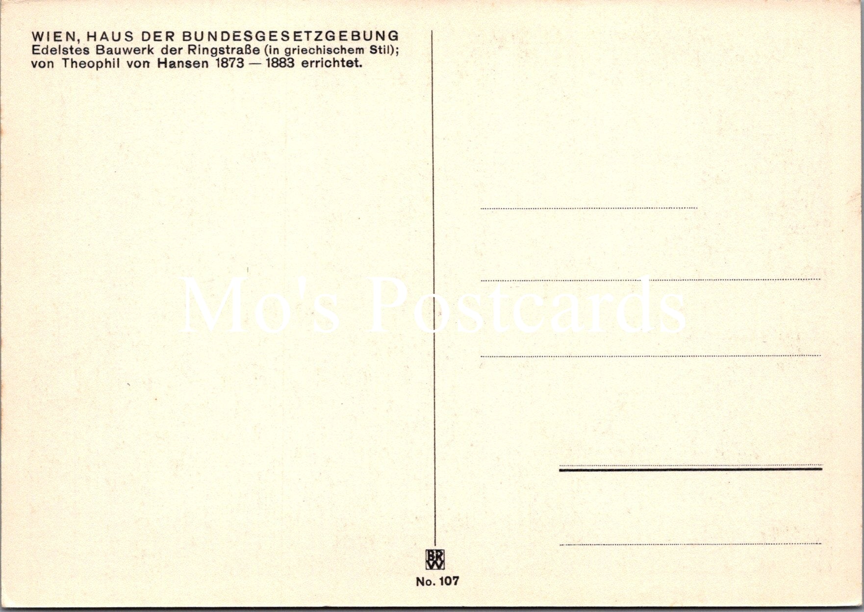 Austria Postcard - Vienna, Wien, Belvedere SW16604