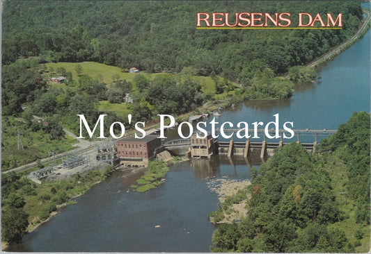 America Postcard - Reusens Dam, Near Lynchburg, Virginia   SW16710