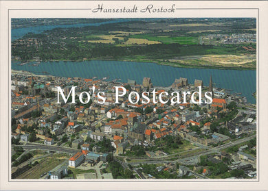 Germany Postcard - Aerial View, Hansestadt Rostock   SW16714