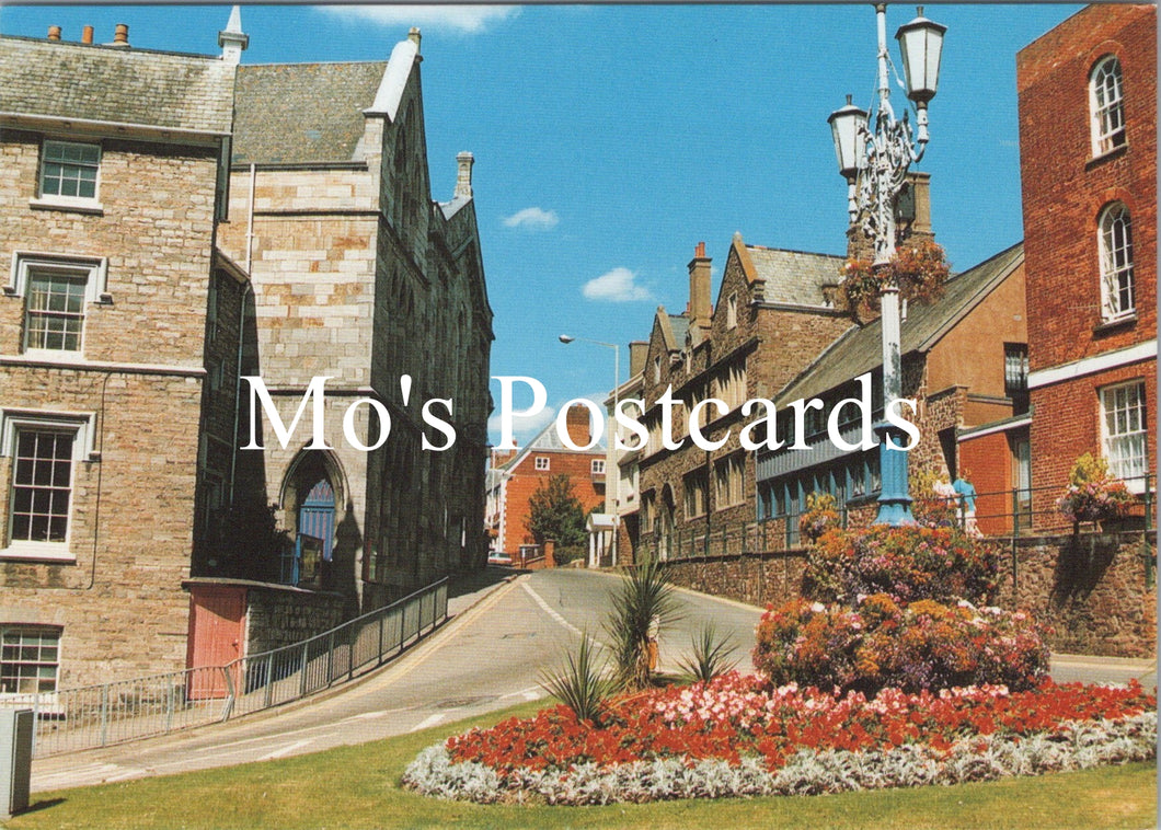 Devon Postcard - Summer Blooms, Tiverton   SW16820