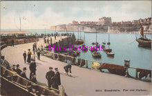 Load image into Gallery viewer, Kent Postcard - Broadstairs Pier and Harbour   SW15791
