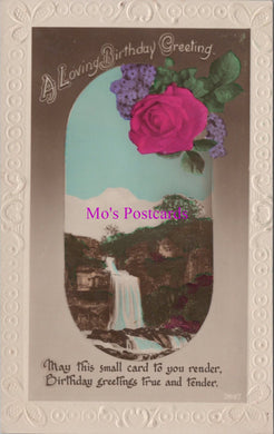 Greetings Postcard - A Loving Birthday Greeting  SW15812