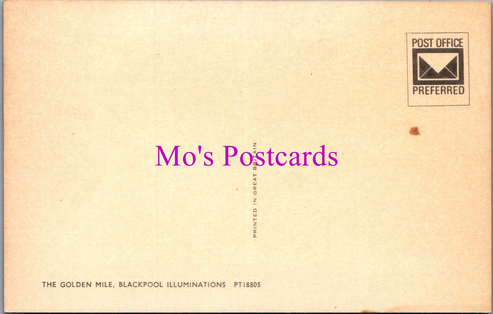 Lancashire Postcard - Blackpool Illuminations, The Golden Mile  SW15815