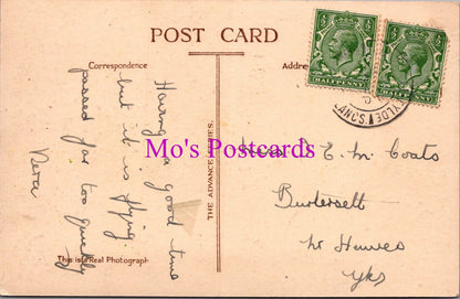 Lancashire Postcard - Blackpool Illuminations, Promenade, South Shore  SW15818