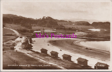 Scotland Postcard - Ganavan Sands and Pavilion, Oban  SW15823