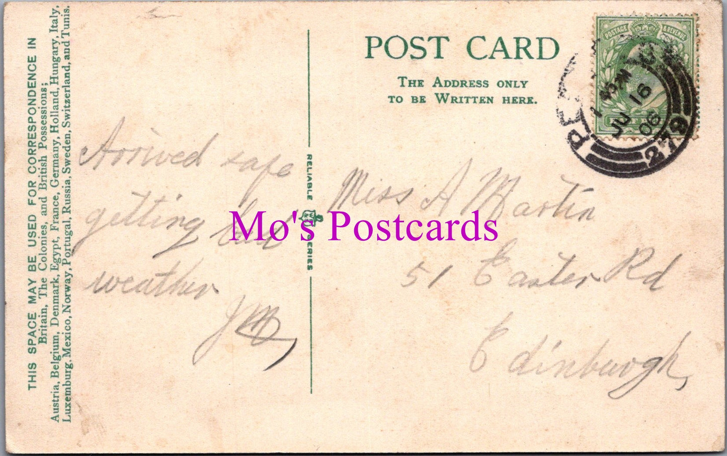 Scotland Postcard - The Gardens, Darnhall, Peebles   SW15845
