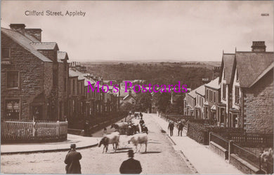 Cumbria Postcard - Clifford Street, Appleby-in-Westmorland   SW15756